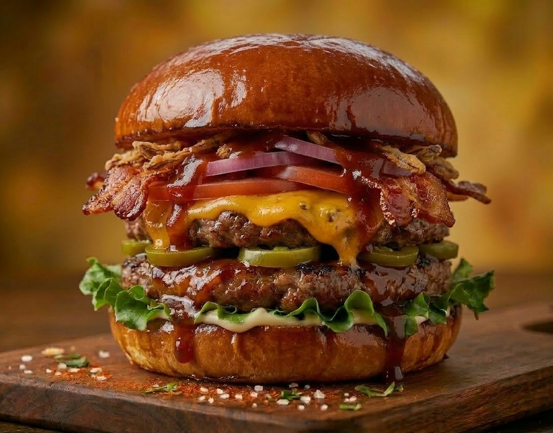 Hamburguesa BBQ